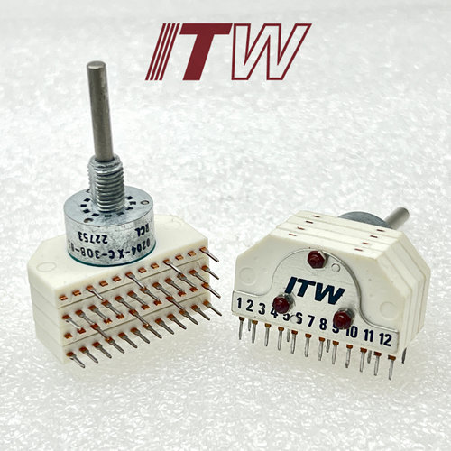 ITW美国进口旋转波段开关