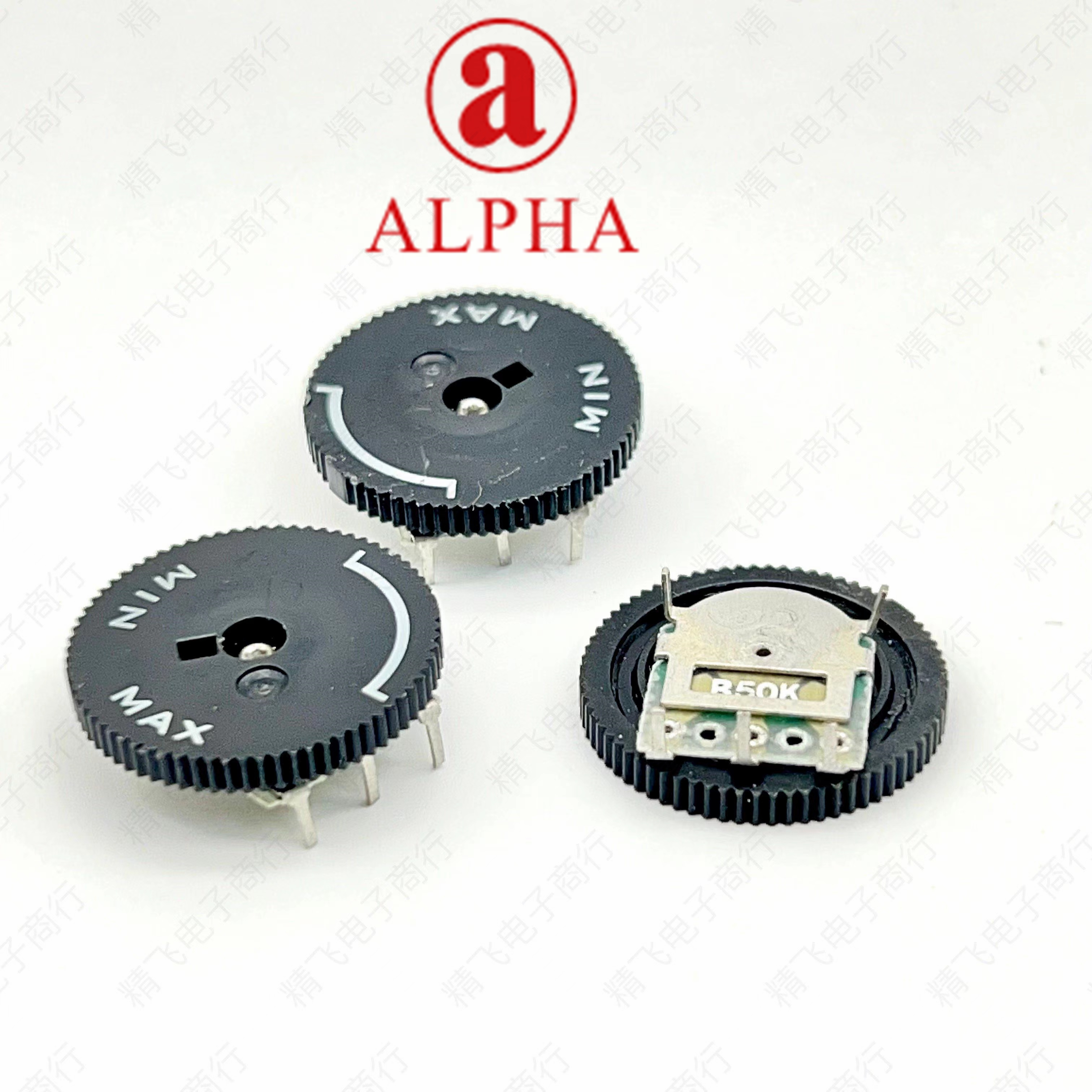 ALPHA艾华拨盘齿轮单联B50K