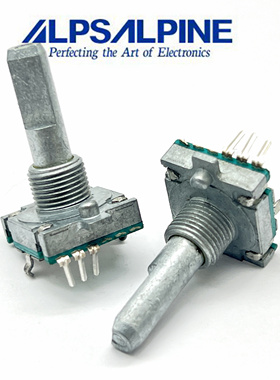 ALPS阿尔卑斯EC16型编码器平滑手感3脚马兰士AV功放轴长25mm