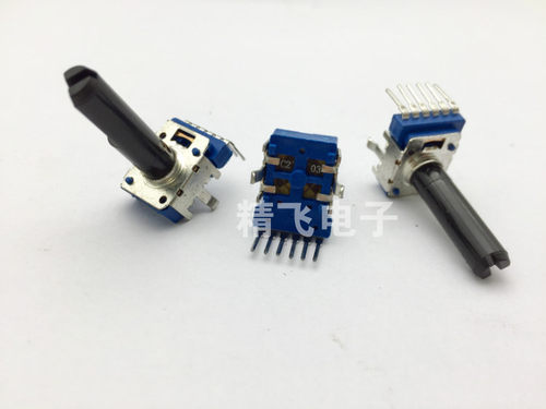 优质RK12双联电位器C20K*2带中心定位轴长23MM