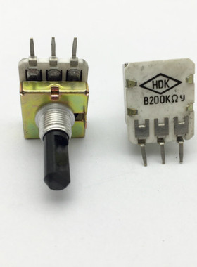 日本HDK161型陶瓷电位器B200K轴长20MM