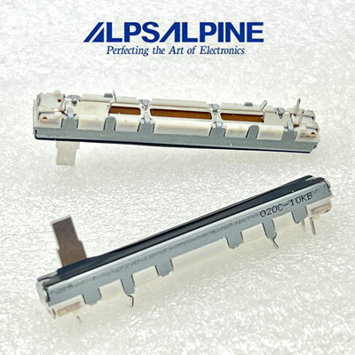 ALPS阿尔卑斯RS45111A900F单联直滑电位器60MM10KB轴长10MM