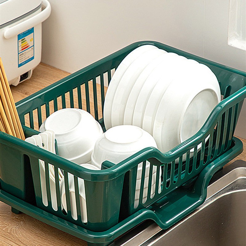 沥水碗盘架厨房碗筷置物架碗碟架水槽餐具收纳架家用水池碗柜台面