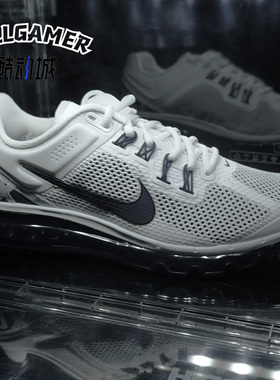 成都1仓 Nike Air Max 2013 运动低帮 休闲跑步鞋 男款 白色