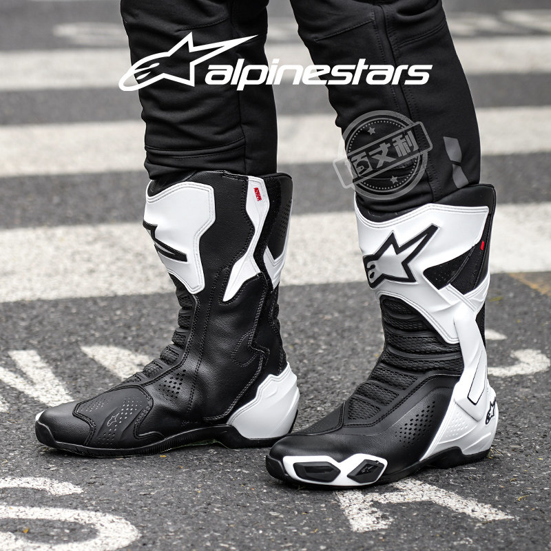 a星摩托车骑行靴SMX-6 V3摩托靴赛车靴防摔机车靴摩托鞋赛道长靴