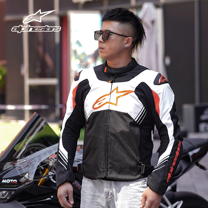 a星秋冬季骑行服T-GP X V2防水保暖摩托车服赛车服防摔摩托装备男