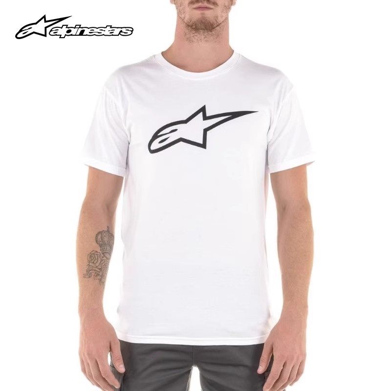 a星alpinestars摩托车骑行T恤夏季机车休闲潮牌圆领短袖AGELESS