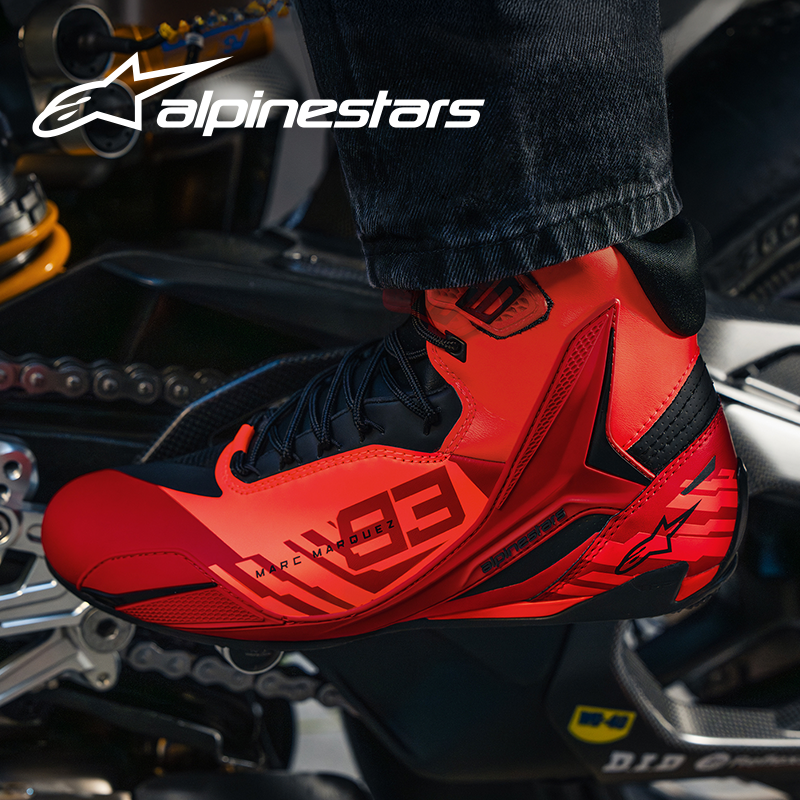 a星alpinestars摩托车骑行靴FASTER-4四季机车靴休闲摩旅骑行鞋