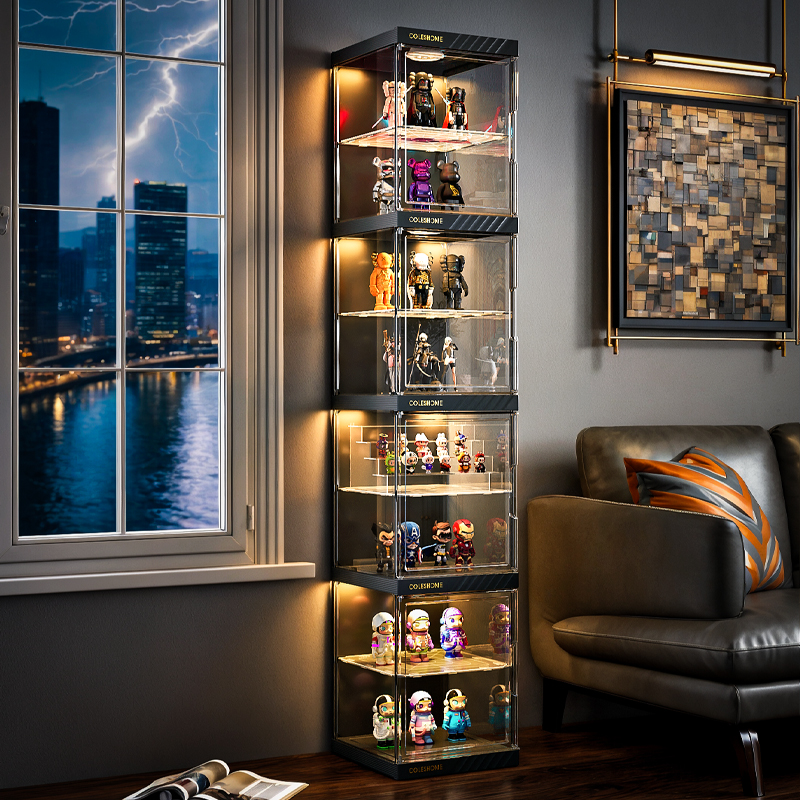 【单格高40分层】高透展示柜