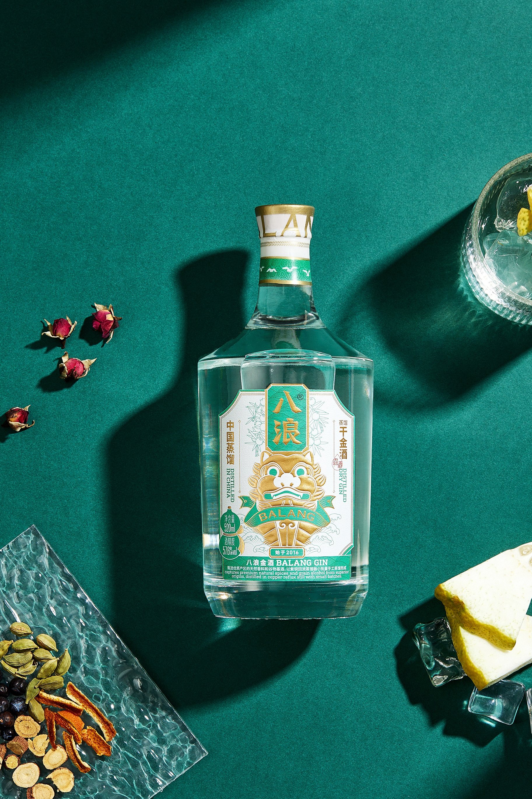 八浪干金酒高度版 56.6%Balang Dry Gin中国金酒杜松子鸡尾酒基酒_虎窝淘