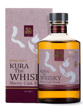 日本原装进口洋酒 KURA White 库那藏麦芽威士忌库拉臧日威雪莉桶
