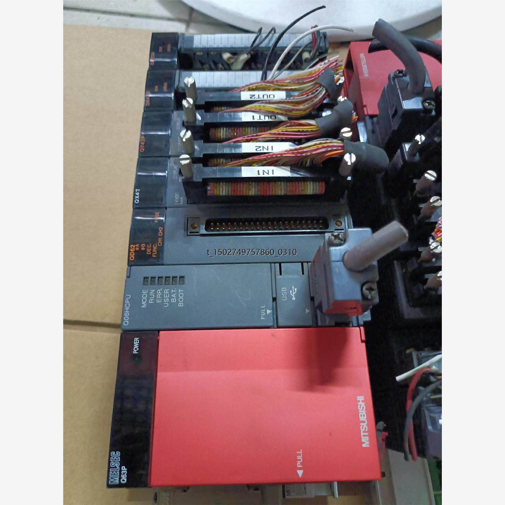 三菱Q系列PLC，Q63p，成