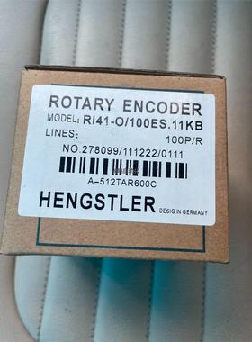 R141-O/100ES-11KB亨士乐HENGSTLER旋议价