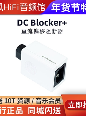 iFi/悦尔法 DC Blocker+直流偏移阻断器 零直流残留 消除呜呜声