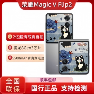 Flip2 honor Magic 全网通5G折叠屏手机flip2小折叠现货 荣耀
