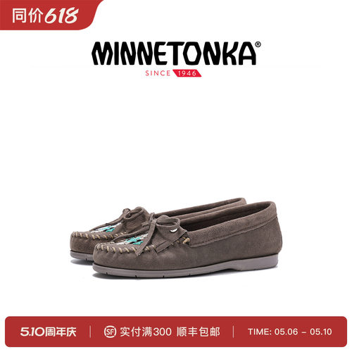迷你唐卡Nizhoni蝴蝶结豆豆鞋