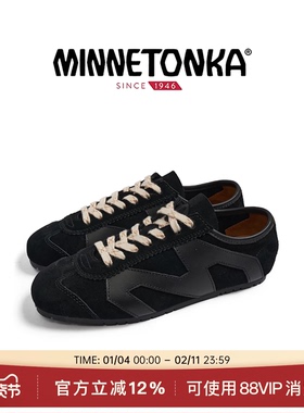 MINNETONKA MS70 Nature薄底鞋德训鞋2025新款休闲复古潮流女鞋