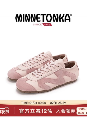 MINNETONKA MS70 Floral Hue薄底德训鞋25秋新款复古潮流女鞋