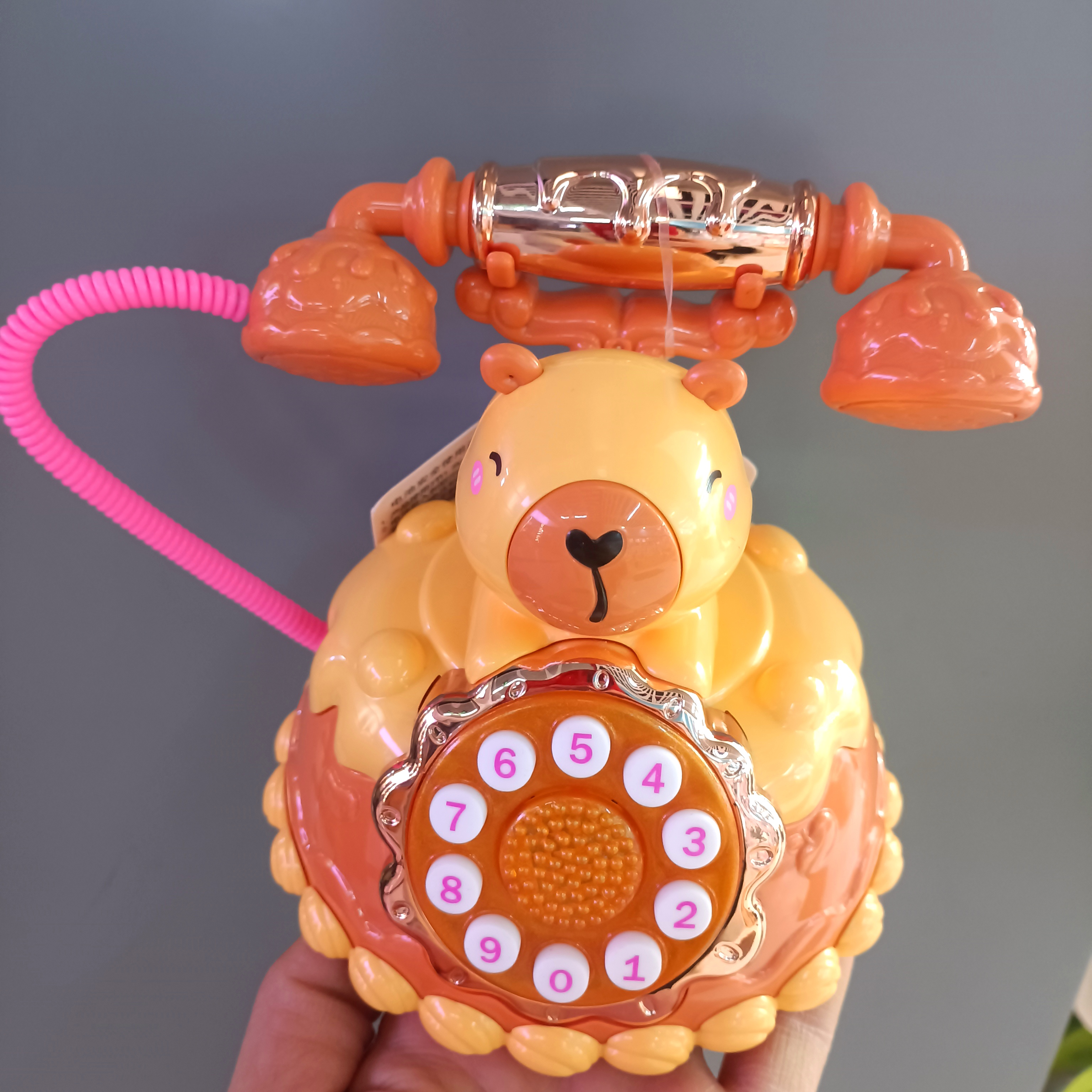 儿童玩具仿真电话机座机婴儿益智音乐早教0-1-3岁男女孩8个月宝宝