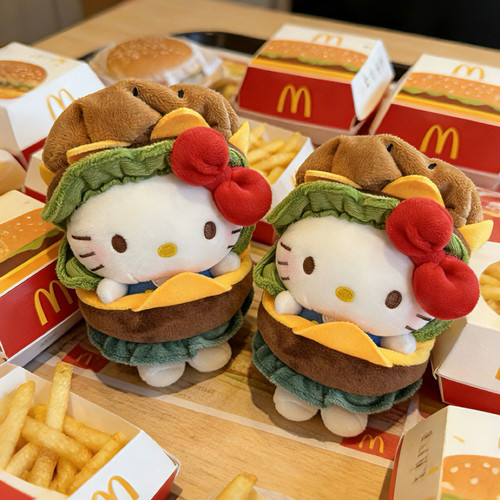 正版hellokitty汉堡kt
