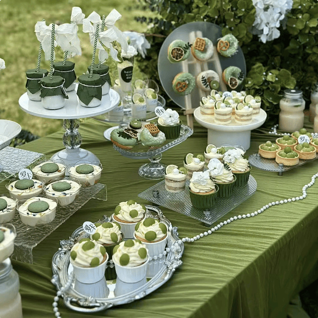 亚克力森系甜品台蛋糕展示架