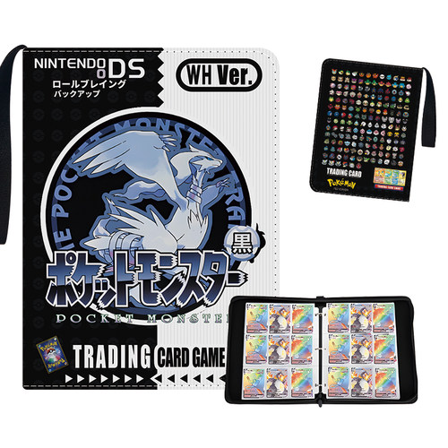宝可梦PTCG卡册GB系列喷火龙 叶绿 妙蛙花 皮卡丘9格大容量收藏册