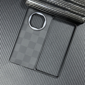 适用华为mateX5碳纤维凯夫拉手机壳折叠屏MagSafe磁吸600D细纹稀缺典藏版 芳纶全包硬壳超轻薄防滑摔保护套