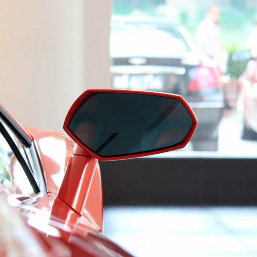 兰博基尼urus aventador gallardo 大牛小牛lp倒车后视镜反光镜片