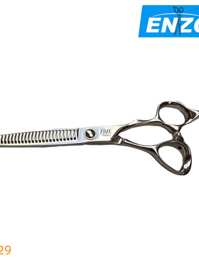 日本进口美发剪刀 ZACC 专利齿 小鹿角齿女发无痕牙剪 粉末钢材质