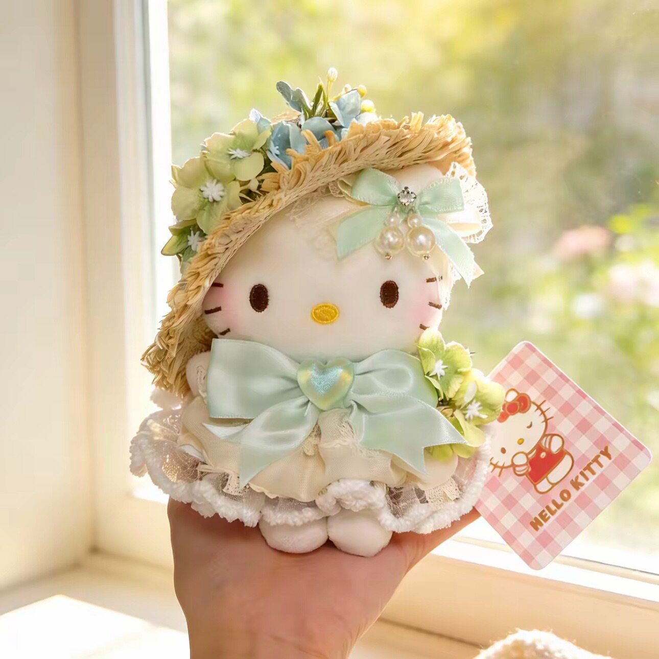 新款hellokitty挂件玩偶哈喽kitty猫春款包挂挂饰换装娃娃尚绒坊图片