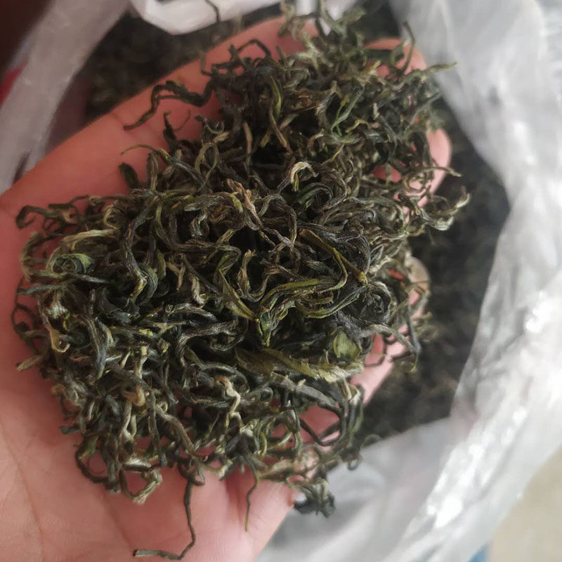 湖南湘潭茶叶烟熏茶农家手工新茶嫩毛尖清明茶春茶头茶土特产500g