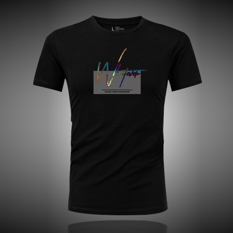 夏季男士莫代尔休闲圆领短袖