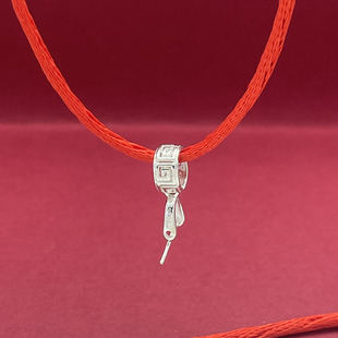 S925纯银吊坠扣万能扣翡翠连接扣玉佛玉佩观音玉坠夹扣DIY配件