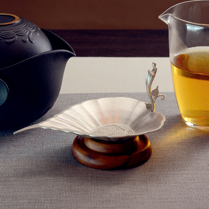 凡花尚品禅意999纯银礼物菩提叶