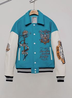 M26D “拜占庭”真皮棒球夹克