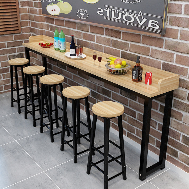 定做简约吧台桌餐桌高桌子吧台桌家用吧台桌咖啡桌厨房架奶茶桌子|ruв категории жилой мебели, дело/Таблица класса, бар - от Buy2taobao.com для оказания профессиональной услуги покупки агента Taobao