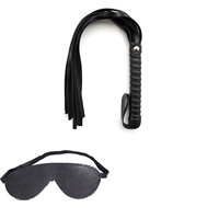 Черный кнут+маска черного глаз