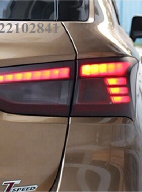 传祺GS4车灯贴纸GS8尾灯改色膜GS5大灯贴膜GA8熏黑GA6奔腾X30 40