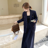 休闲气质西装半身裙套装女春秋2025新款松弛感清纯系两件套巨好看，女装套装/套裙，浙宝183