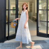 现货183-6669P135k198刺绣工艺背心连衣裙，商品下架区，浙宝183