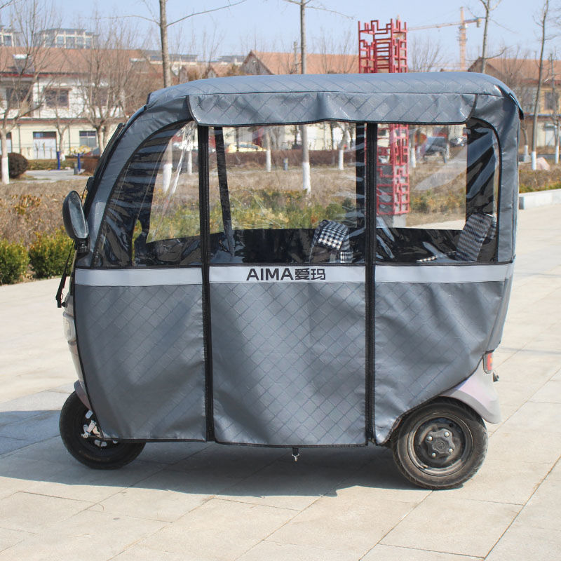 适用爱玛乐维ca500雨帘 艾玛电动车防雨罩新款全封新乐维一体加厚
