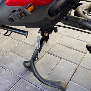 适用适用小牛电动车U+B老款双撑ub中撑脚架uqi+老款改装配件支架