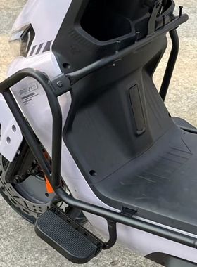 适用适用绿源S70Pro护杠防撞全车保险杠外卖架尾架后货架尾箱架改