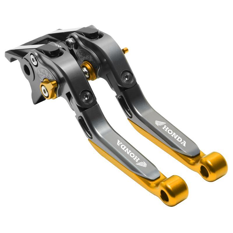 适用适用五羊本田U-be电动车 改装防摔离合手柄 ube牛角刹车拉杆