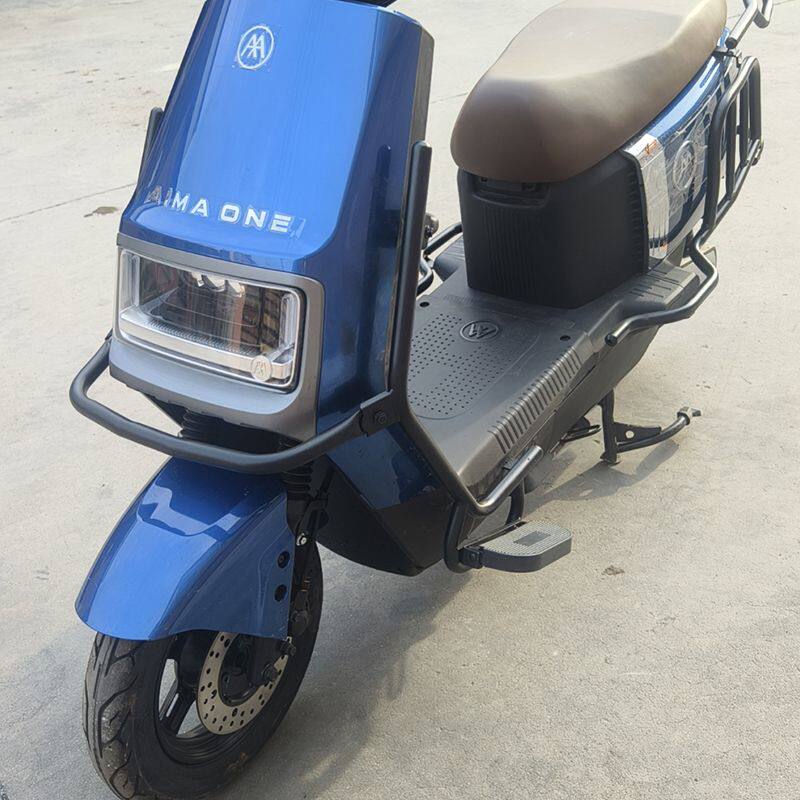 适用爱玛电动车爱玛卫士ab51国标电自保险杠防摔保险支架加厚款后