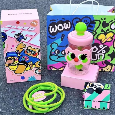 斜挎高颜值吸管杯cocomango可爱