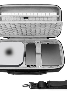 Geekria极客悦耳适用Apple Mac Mini M4键鼠妙控板一体专用收纳包