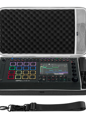 Geekria极客悦耳适用AKAI MPC Live 3专用音频收纳包硬壳包单肩包