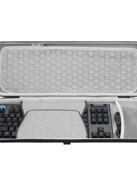 Geekria极客悦耳适用Wooting80HE 98-100键键鼠一体便携收纳包