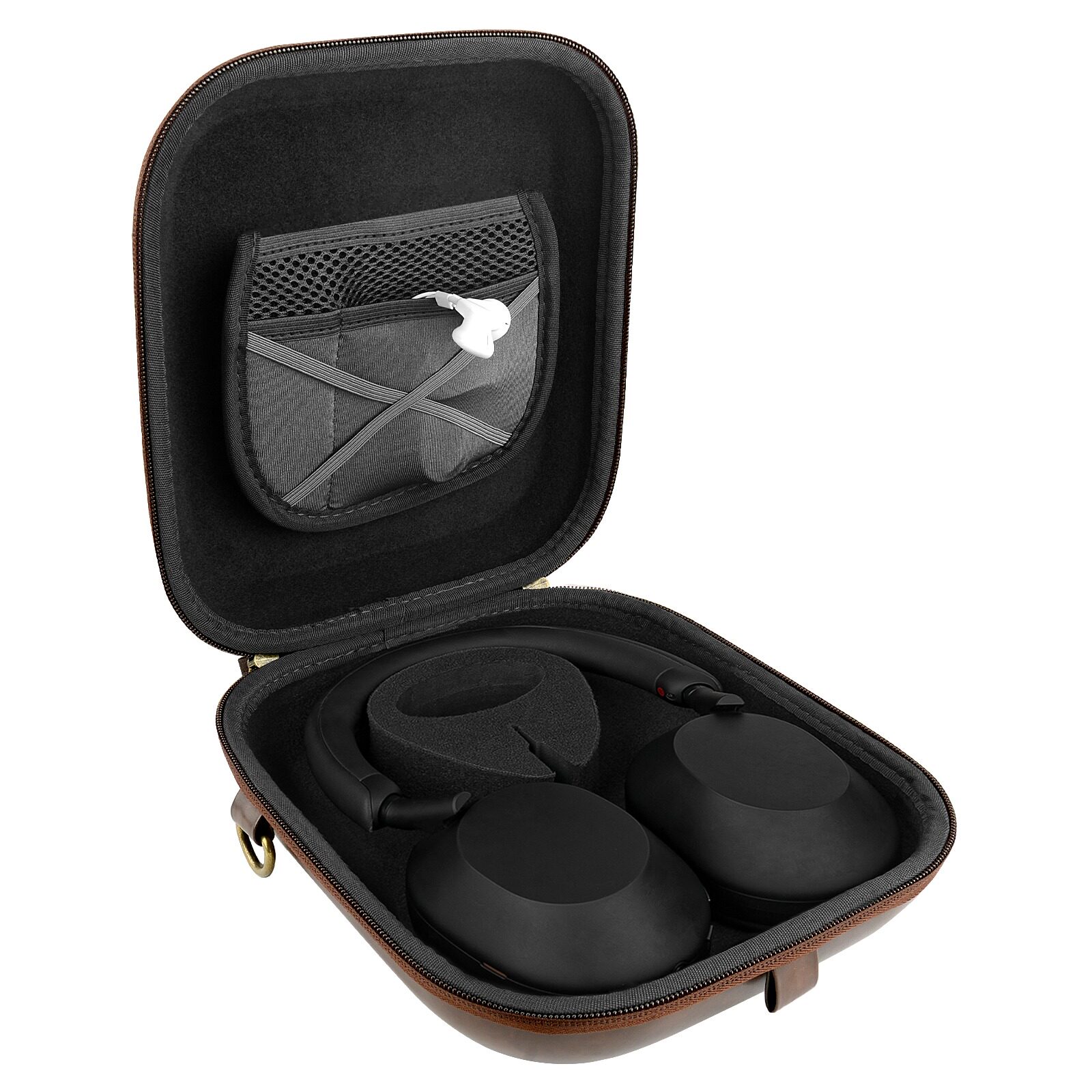 Geekria极客悦耳适用SonyXM5Bose QC Ultra II硬壳防水耳机收纳包